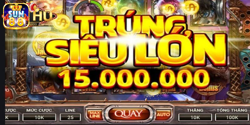 Đa dạng các thể loại Jackpot nổ hũ ở Sun88 thu hút người chơi tham gia